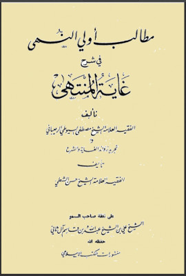 كتاب مطالب أولي النهى في شرح غاية المنتهى وتجريد الزوائد الغاية والشرح - المجلد السادس